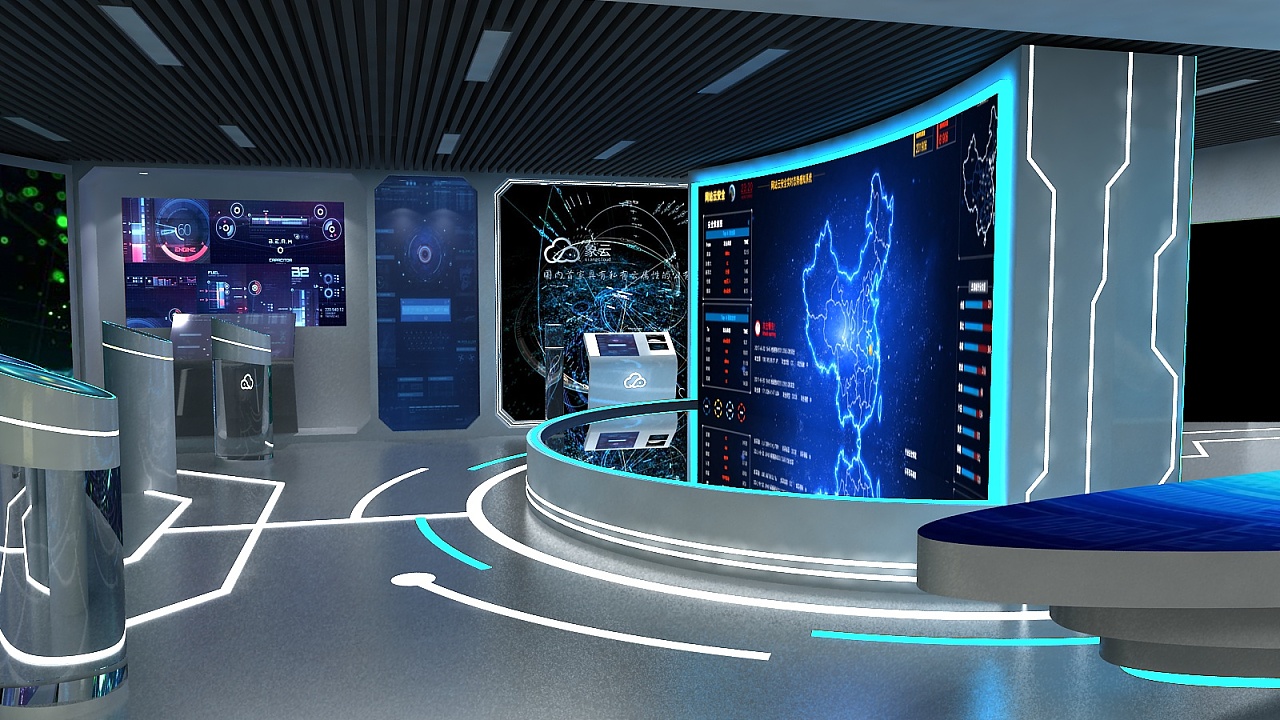 xiangcloud-象云科技展廳|空間|展示設計 |Nicole_空間設計 